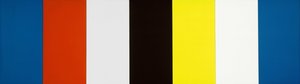 Red Yellow Blue White and Black by Ellsworth Kelly